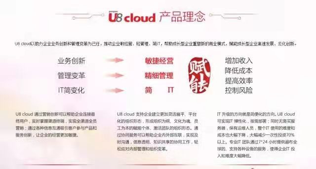 用友云U8Cloud，企業(yè)數(shù)字化智能ERP